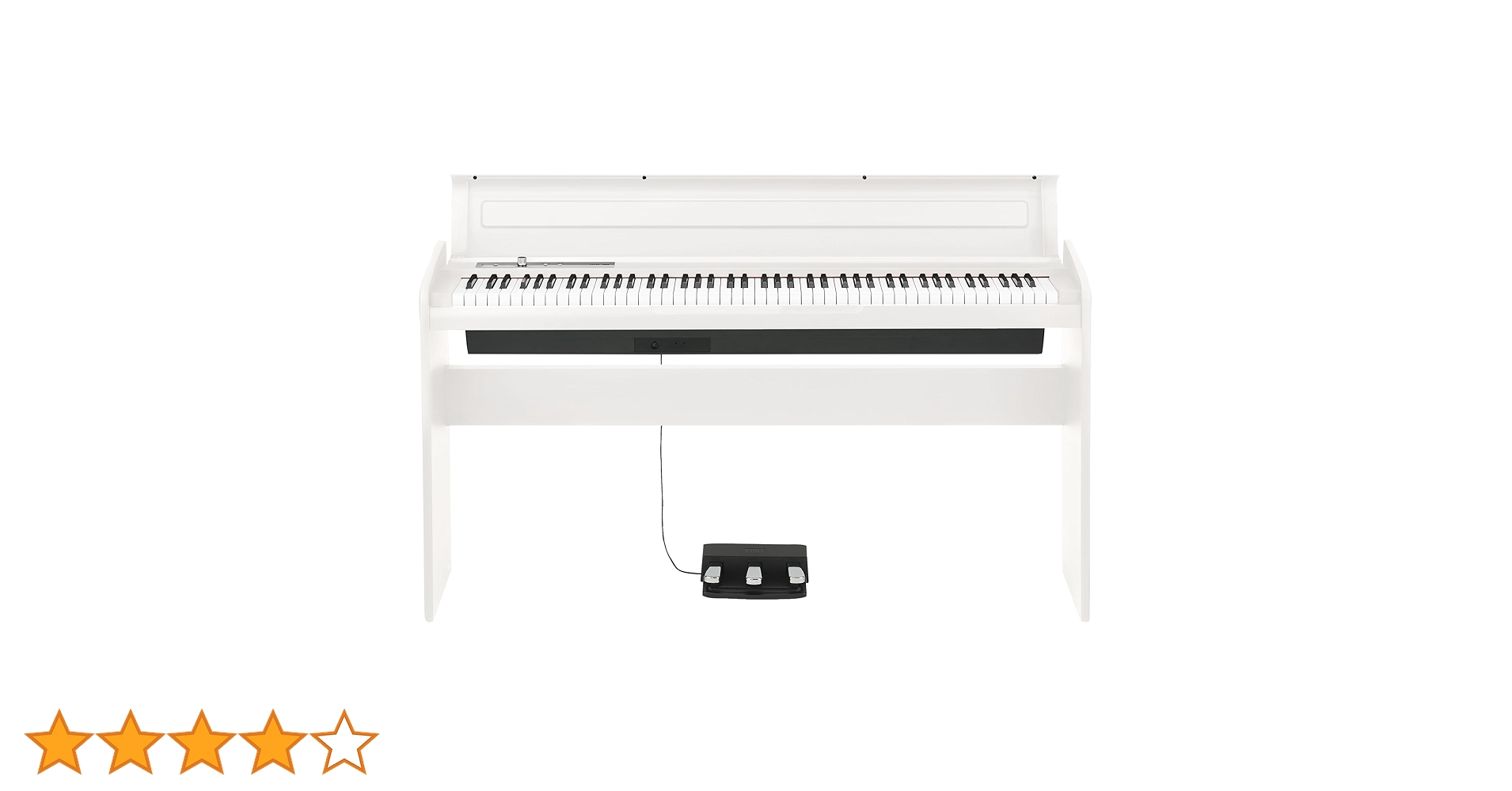 【超美品】KORG 電子ピアノ LP-180-WH 88鍵 ホワイト！ Amazon | KORG コルグ 電子ピアノ LP180 88鍵 ホワイト 白 譜面立てと